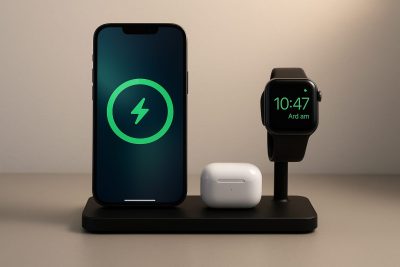 Three-in-One Mobile Charger