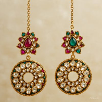 Kashmiri Earrings - Stylish